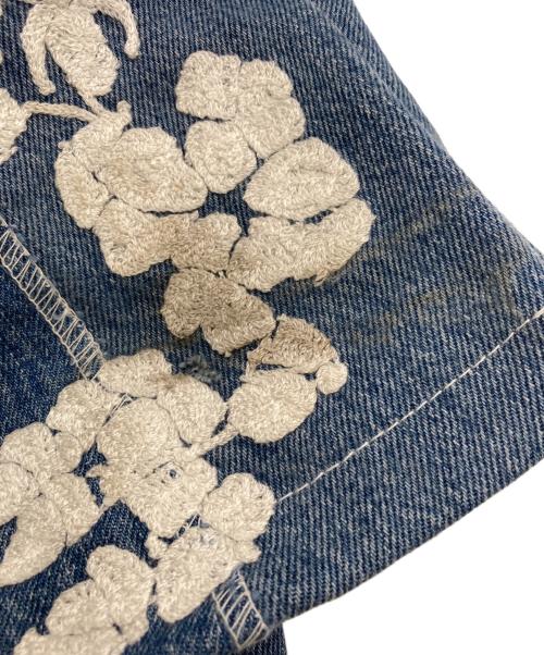 READYMADE（レディメイド）READYMADE (レディメイド) Denim Tears (デニムティアーズ) CTN WREATH DENIM インディゴ サイズ:RANDAMの古着・服飾アイテム