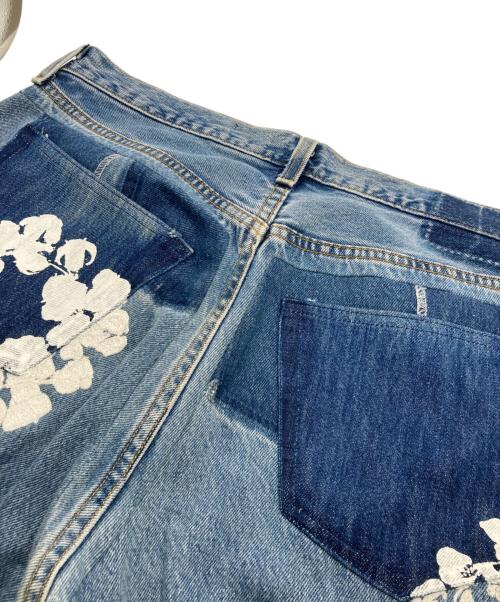 READYMADE（レディメイド）READYMADE (レディメイド) Denim Tears (デニムティアーズ) CTN WREATH DENIM インディゴ サイズ:RANDAMの古着・服飾アイテム