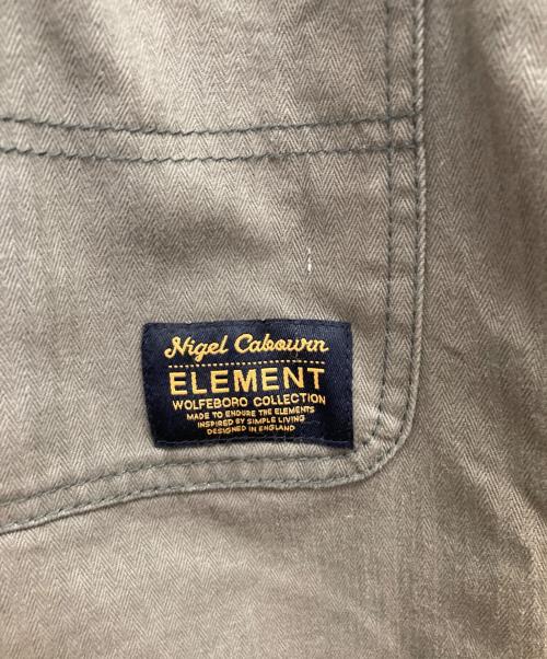 ELEMENT（エレメント）ELEMENT (エレメント) NIGEL CABOURN (ナイジェルケーボン) THE SAWYER COVERALL オリーブ サイズ:Sの古着・服飾アイテム