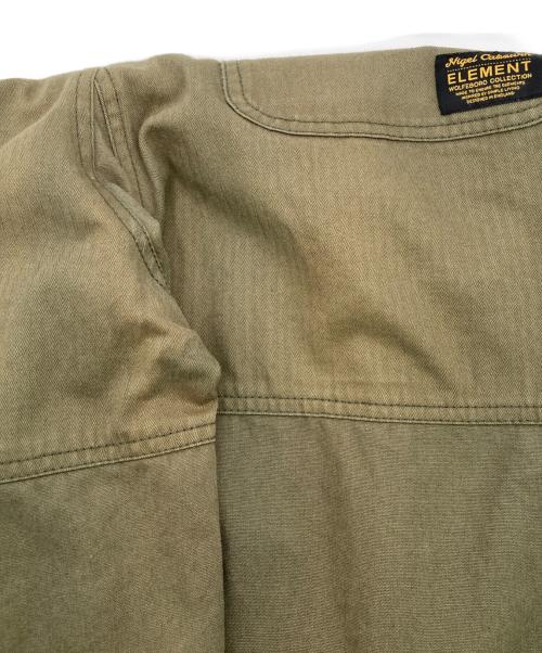 ELEMENT（エレメント）ELEMENT (エレメント) NIGEL CABOURN (ナイジェルケーボン) THE SAWYER COVERALL オリーブ サイズ:Sの古着・服飾アイテム