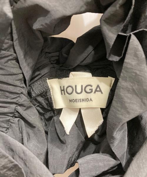 HOUGA（ホウガ）HOUGA (ホウガ) kiki frill vest ブラック サイズ:FREEの古着・服飾アイテム