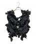 HOUGA（ホウガ）の古着「kiki frill vest」｜ブラック
