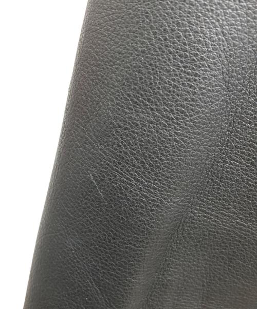 BROOKS BROTHERS（ブルックスブラザーズ）BROOKS BROTHERS (ブルックスブラザーズ) レザーカーコート ブラック サイズ:Lの古着・服飾アイテム