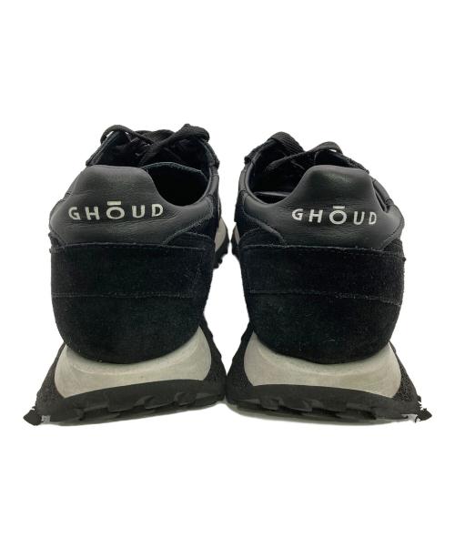 GHOUD（ゴウド）GHOUD (ゴウド) RUSHローカットスニーカー ブラック サイズ:41の古着・服飾アイテム