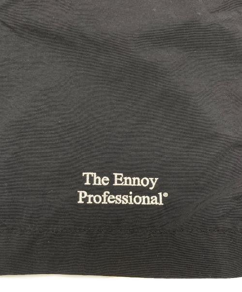 The Ennoy Professional（ザ エンノイ プロフェッショナル）The Ennoy Professional (ザ エンノイ プロフェッショナル) Nylon Short Pant ブラック サイズ:Lの古着・服飾アイテム