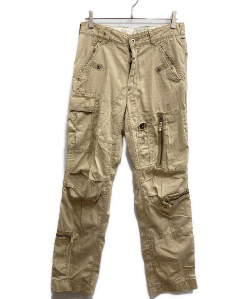 POLO RALPH LAUREN（ポロ・ラルフローレン）POLO RALPH LAUREN (ポロ・ラルフローレン) ギミックカーゴパンツ ベージュ サイズ:W30×L30の古着・服飾アイテム