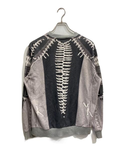 GIVENCHY（ジバンシィ）GIVENCHY (ジバンシィ) 転写プリントスウェット グレー サイズ:XSの古着・服飾アイテム
