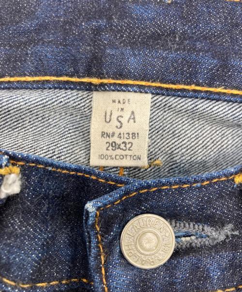 RRL（ダブルアールエル）RRL (ダブルアールエル) スリムフィットデニムパンツ インディゴ サイズ:29×32の古着・服飾アイテム