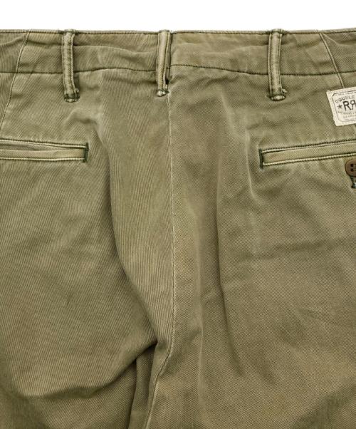 RRL（ダブルアールエル）RRL (ダブルアールエル) ボタンフライチノパンツ オリーブ サイズ:28×30の古着・服飾アイテム
