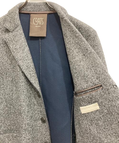 COATS MILANO（コーツ ミラノ）COATS MILANO (コーツ ミラノ) チェスターコート グレー サイズ:52の古着・服飾アイテム