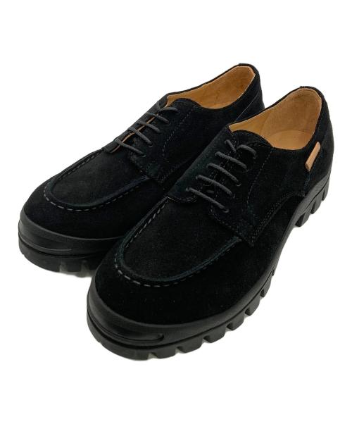 HENDER SCHEME（エンダースキーマ）HENDER SCHEME (エンダースキーマ) スエードダービーシューズ ブラック サイズ:5の古着・服飾アイテム