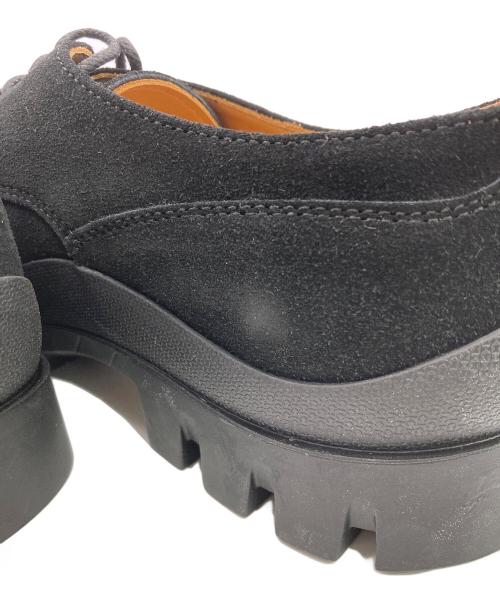 HENDER SCHEME（エンダースキーマ）HENDER SCHEME (エンダースキーマ) スエードダービーシューズ ブラック サイズ:5の古着・服飾アイテム