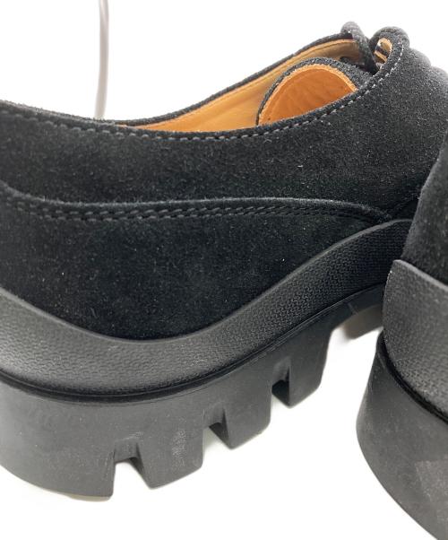 HENDER SCHEME（エンダースキーマ）HENDER SCHEME (エンダースキーマ) スエードダービーシューズ ブラック サイズ:5の古着・服飾アイテム
