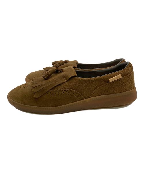HENDER SCHEME（エンダースキーマ）HENDER SCHEME (エンダースキーマ) タッセルスエードシューズ ブラウン/キャメル サイズ:5の古着・服飾アイテム