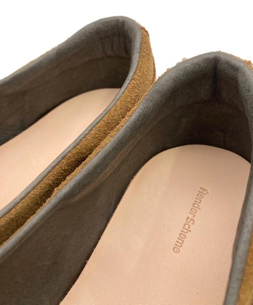 HENDER SCHEME（エンダースキーマ）HENDER SCHEME (エンダースキーマ) タッセルスエードシューズ ブラウン/キャメル サイズ:5の古着・服飾アイテム