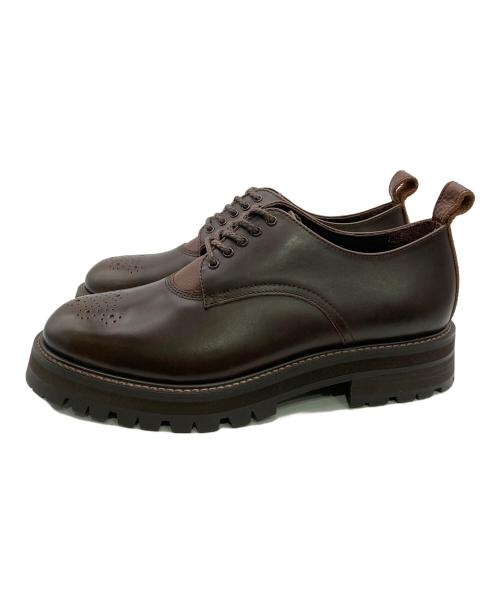 HENDER SCHEME（エンダースキーマ）HENDER SCHEME (エンダースキーマ) ダービーシューズ ダークブラウン サイズ:4の古着・服飾アイテム