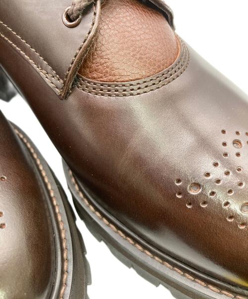 HENDER SCHEME（エンダースキーマ）HENDER SCHEME (エンダースキーマ) ダービーシューズ ダークブラウン サイズ:4の古着・服飾アイテム