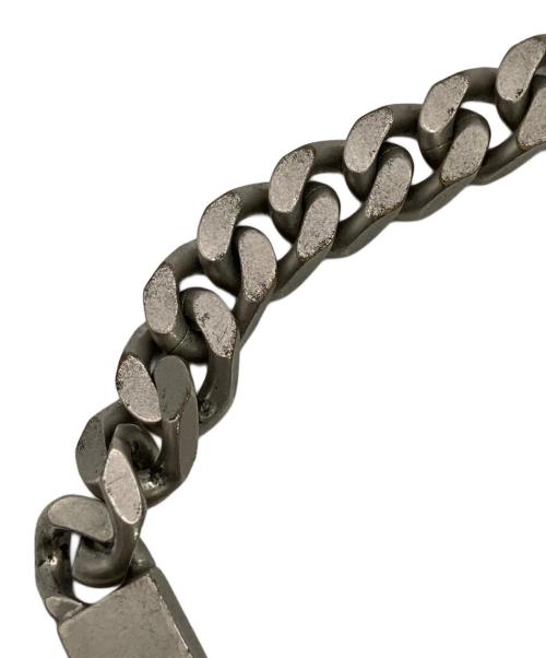 MM6 Maison Margiela（エムエムシックスメゾンマルジェラ）MM6 Maison Margiela (エムエムシックスメゾンマルジェラ) Numeric Necklace Palladio buratatto シルバーの古着・服飾アイテム