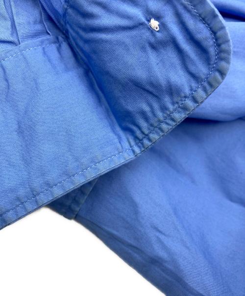 Graphpaper（グラフペーパー）Graphpaper (グラフペーパー) Broad L/S Oversized Regular Collar Shirt ブルー サイズ:Fの古着・服飾アイテム
