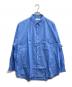 Graphpaper（グラフペーパー）の古着「Broad L/S Oversized Regular Collar Shirt」｜ブルー