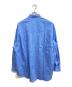 Graphpaper (グラフペーパー) Broad L/S Oversized Regular Collar Shirt ブルー サイズ:F：9000円