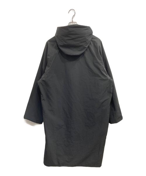 ATON（エイトン）ATON (エイトン) ASAKO NYLON HOODED COAT ブラック サイズ:06の古着・服飾アイテム