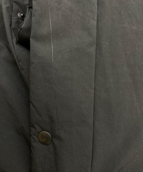 ATON（エイトン）ATON (エイトン) ASAKO NYLON HOODED COAT ブラック サイズ:06の古着・服飾アイテム
