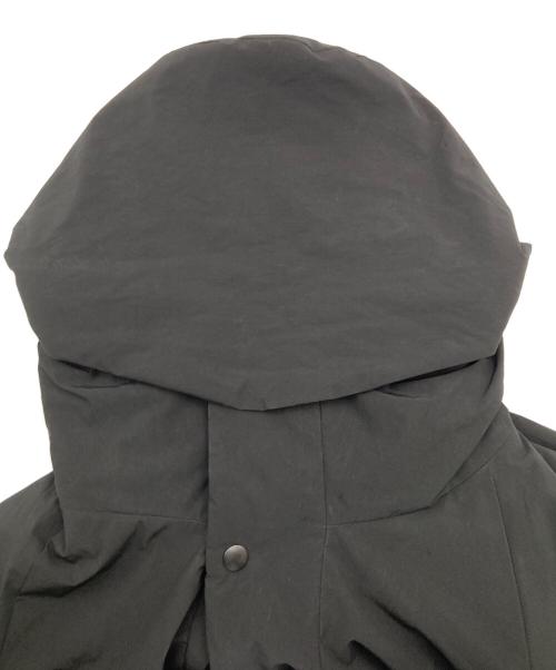 ATON（エイトン）ATON (エイトン) ASAKO NYLON HOODED COAT ブラック サイズ:06の古着・服飾アイテム