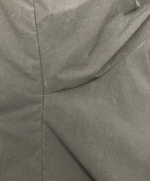 ATON（エイトン）ATON (エイトン) ASAKO NYLON HOODED COAT ブラック サイズ:06の古着・服飾アイテム