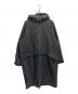 ATON（エイトン）の古着「ASAKO NYLON HOODED COAT」｜ブラック