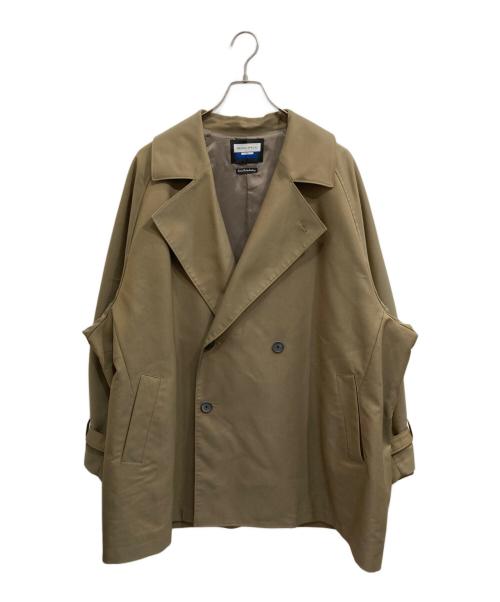 MAISON SPECIAL（メゾンスペシャル）MAISON SPECIAL (メゾンスペシャル) プライムオーバーダブルショートコート オリーブ サイズ:01の古着・服飾アイテム