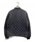 PRADA (プラダ) 三角プレート付キルティング中綿ジャケット ブラック サイズ:52：65000円