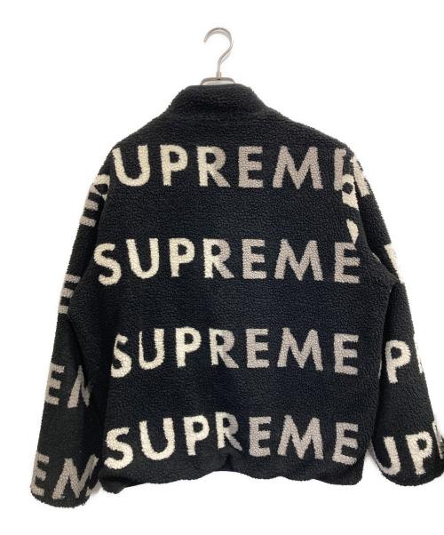 SUPREME（シュプリーム）SUPREME (シュプリーム) REVERSIBLE LOGO FLEECE JACKET/(リバーシブル・ロゴ・フリース・ジャケット) ブラック サイズ:XLの古着・服飾アイテム