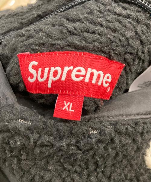 SUPREME（シュプリーム）SUPREME (シュプリーム) REVERSIBLE LOGO FLEECE JACKET/(リバーシブル・ロゴ・フリース・ジャケット) ブラック サイズ:XLの古着・服飾アイテム