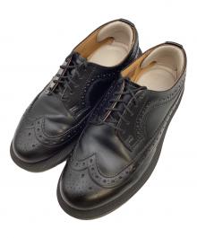 Dr.Martens（ドクターマーチン）の古着「ウィングチップシューズ」｜ブラック