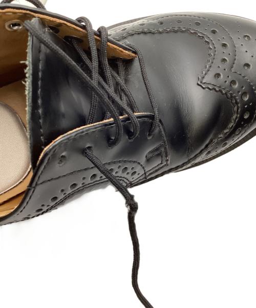Dr.Martens（ドクターマーチン）Dr.Martens (ドクターマーチン) ウィングチップシューズ ブラック サイズ:UK3の古着・服飾アイテム