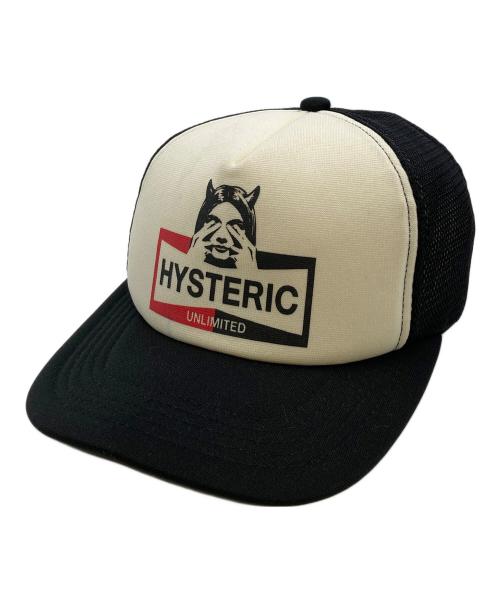 Hysteric Glamour（ヒステリックグラマー）Hysteric Glamour (ヒステリックグラマー) Hysteric Unlimited Mesh Cap ブラック サイズ:FREEの古着・服飾アイテム