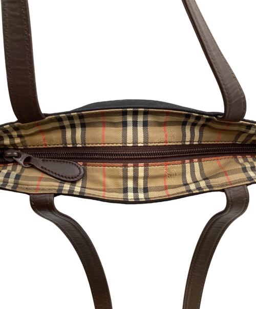 Burberry's（バーバリーズ）Burberry's (バーバリーズ) バケツ型トートバッグ ブラックの古着・服飾アイテム