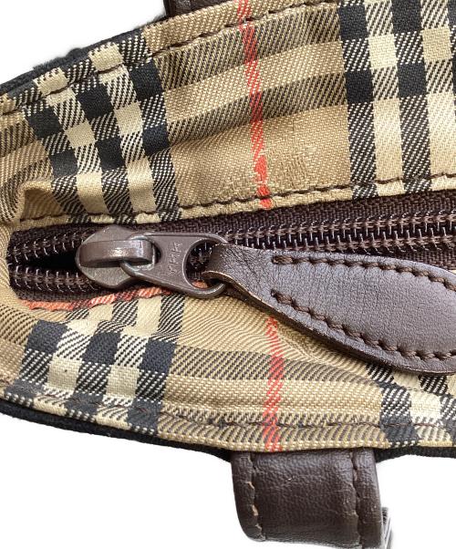 Burberry's（バーバリーズ）Burberry's (バーバリーズ) バケツ型トートバッグ ブラックの古着・服飾アイテム