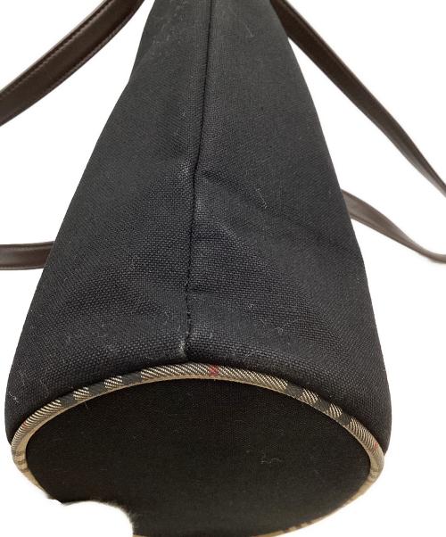Burberry's（バーバリーズ）Burberry's (バーバリーズ) バケツ型トートバッグ ブラックの古着・服飾アイテム