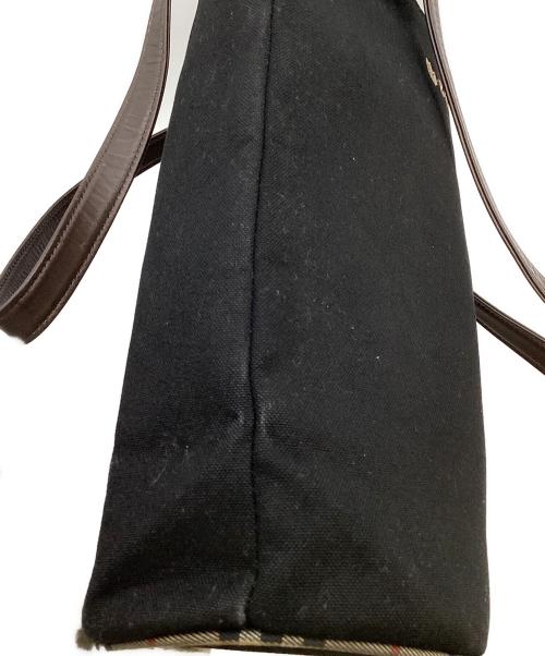 Burberry's（バーバリーズ）Burberry's (バーバリーズ) バケツ型トートバッグ ブラックの古着・服飾アイテム