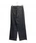 JOHN LAWRENCE SULLIVAN (ジョン ローレンス サリバン) フロントタックワイドデニムパンツ/Rigid Denim Wide Pants グレー サイズ:42：9000円