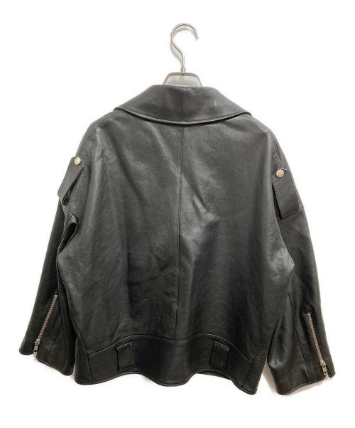 Lisiere（リジェール）Lisiere (リジェール) ダブルライダースジャケット / Rider's Jacket ブラック サイズ:34の古着・服飾アイテム