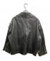 Lisiere (リジェール) ダブルライダースジャケット / Rider's Jacket ブラック サイズ:34：70000円