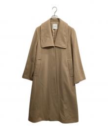 CLANE（クラネ）の古着「レディ マキシ ガウンコート - LADY MAXI GOWN COAT」｜ベージュ