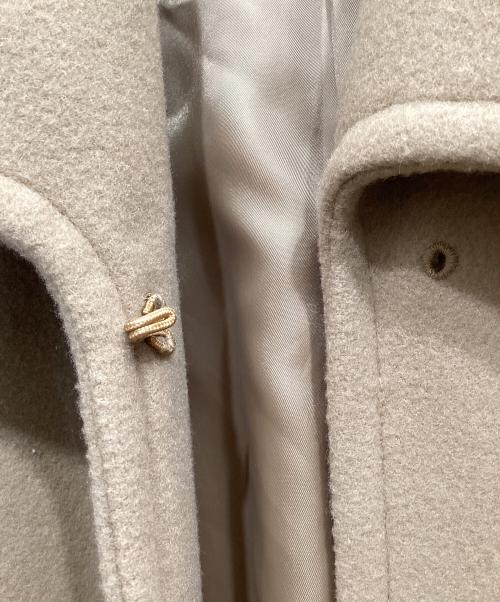 CLANE（クラネ）CLANE (クラネ) レディ マキシ ガウンコート - LADY MAXI GOWN COAT ベージュ サイズ:2の古着・服飾アイテム