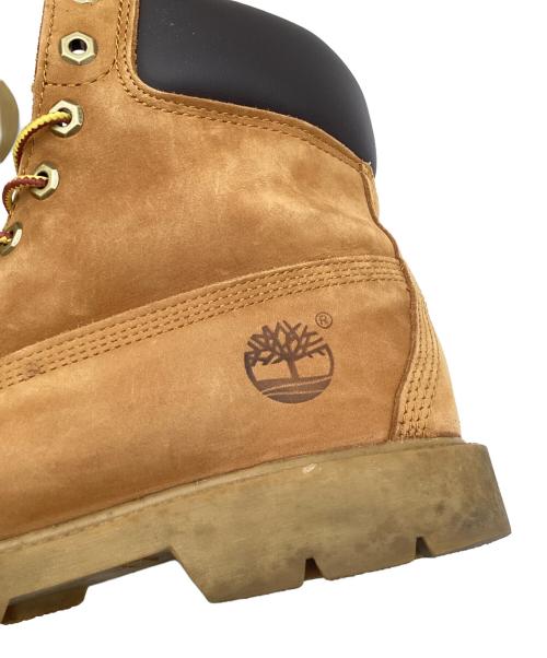 Timberland（ティンバーランド）Timberland (ティンバーランド) 6インチ ベーシック パッド ブーツ ベージュ サイズ:JP26/US8W/UK7.5/EU41.5の古着・服飾アイテム