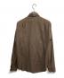 DRIES VAN NOTEN (ドリスヴァンノッテン) ウールシャツ ブラウン サイズ:46：15000円