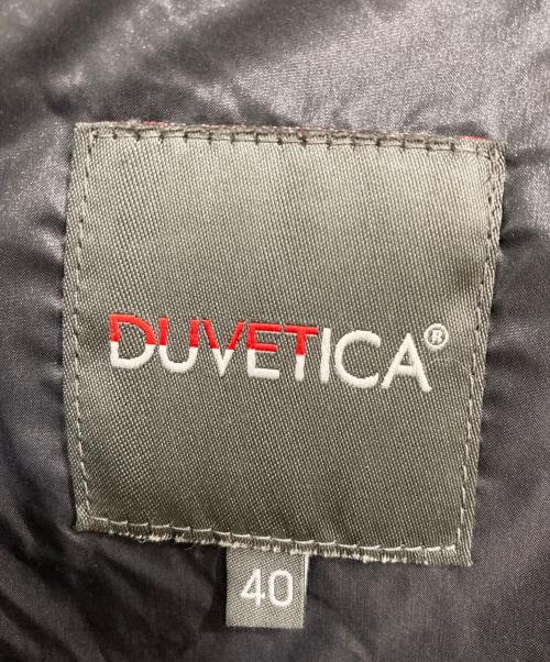 DUVETICA（デュベティカ）DUVETICA (デュベティカ) ファー付ダウンジャケット ブラック サイズ:40の古着・服飾アイテム