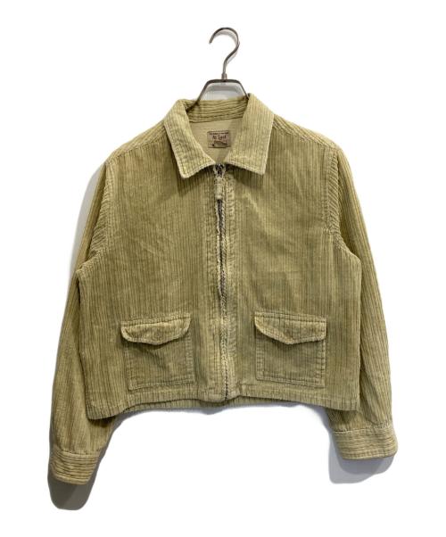 ATLAST & CO（アットラスト）ATLAST & CO (アットラスト) 太畝コーデュロイジップジャケット ベージュ サイズ:LARGEの古着・服飾アイテム